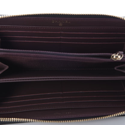 Chanel Grained Calfskin Neo Executive Zip Around Wallet Black 5 of 9