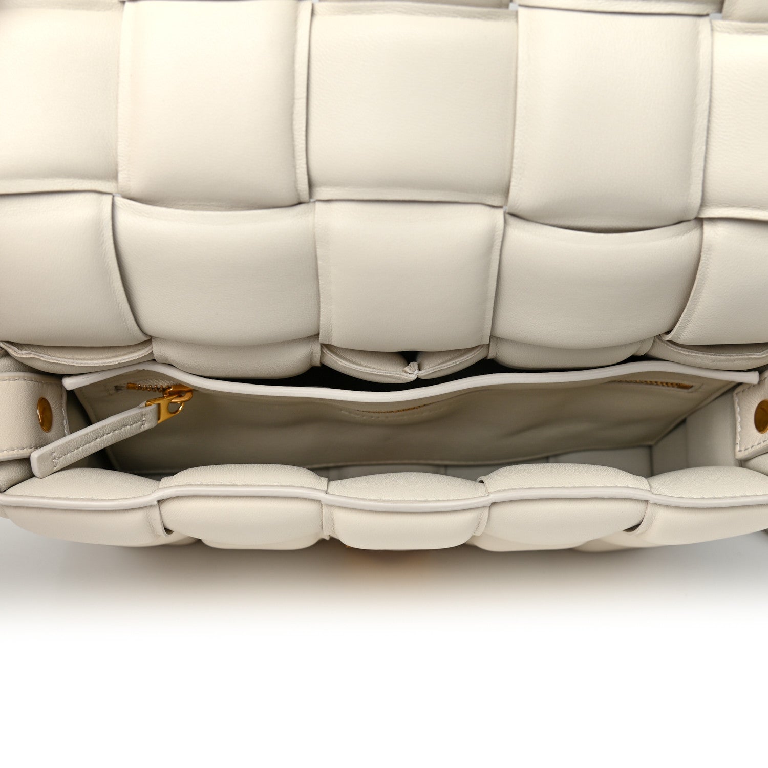 Bottega Veneta Nappa Maxi Intreccio Padded Cassette Crossbody Bag Plaster 5 of 13