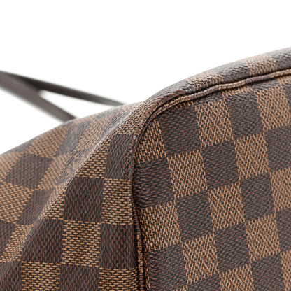 Louis Vuitton Damier Ebene Neo Neverfull MM Rose Ballerine 12 of 15