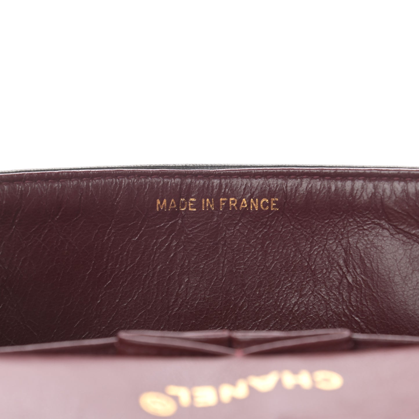 Lambskin Quilted Small Double Flap Black