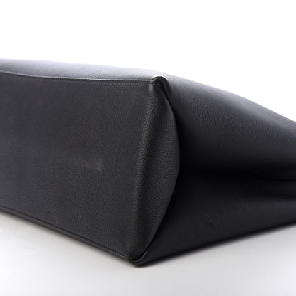 Louis Vuitton Grained Calfskin Lockme Shopper Black 7 of 9