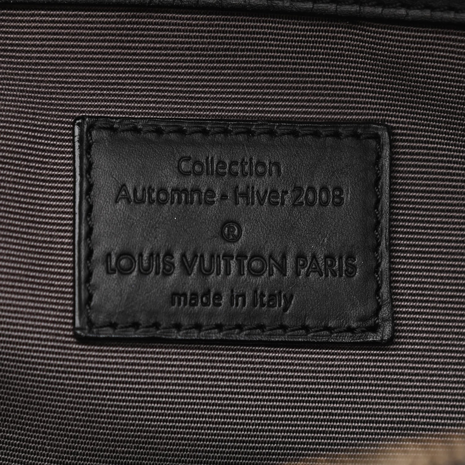 Louis Vuitton Calfskin Embossed Speedy Cube 30 Black 5 of 10