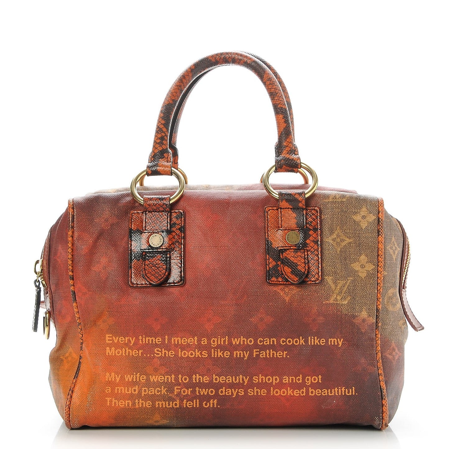 Monogram Karung Mancrazy Jokes Bag
