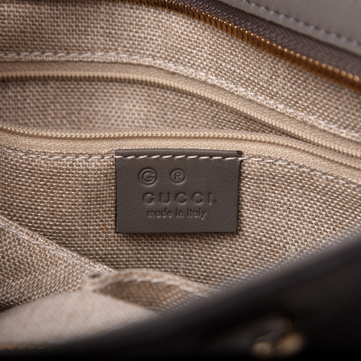 Gucci Microguccissima Small Bree Tote Graphite 7 of 12