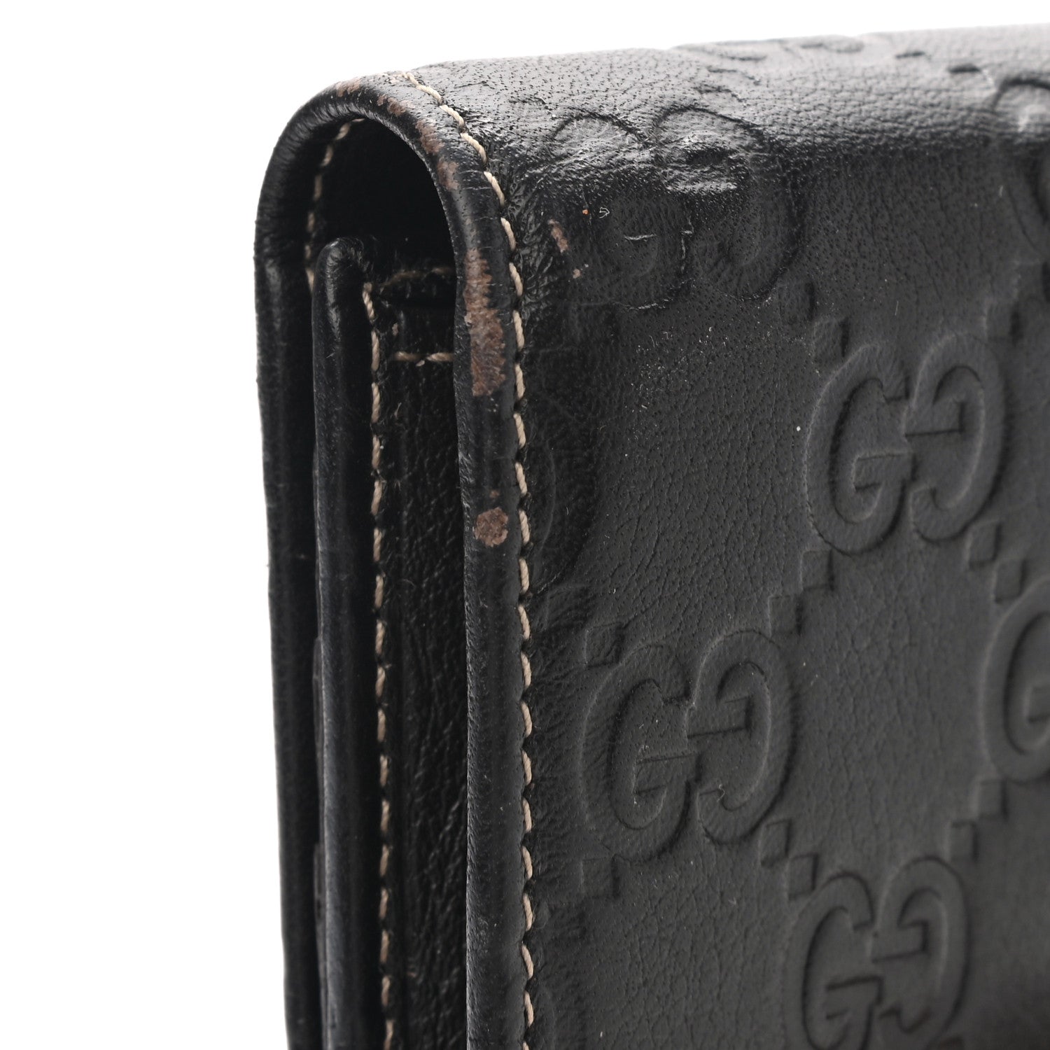 Gucci Guccissima Signature GG Pierce Continental Wallet Chocolate 11 of 11