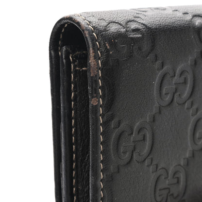 Gucci Guccissima Signature GG Pierce Continental Wallet Chocolate 11 of 11