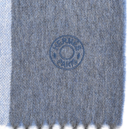 Hermes Cashmere Clou de Selle Stole Scarf 4 of 5