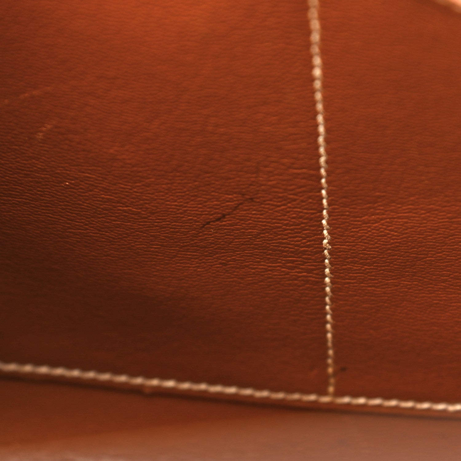 Hermes Courchevel Kelly Sellier 28 Gold 14 of 18