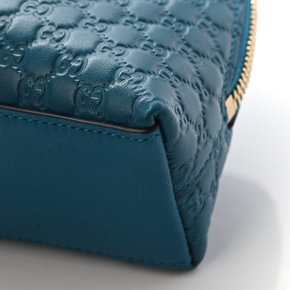 Gucci Microguccissima GG Cosmetic Case Deep Cobalt 9 of 11