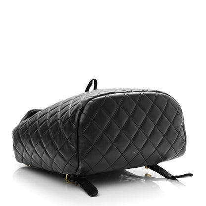 Chanel Lambskin Quilted Small Urban Spirit Backpack Black 4 of 11