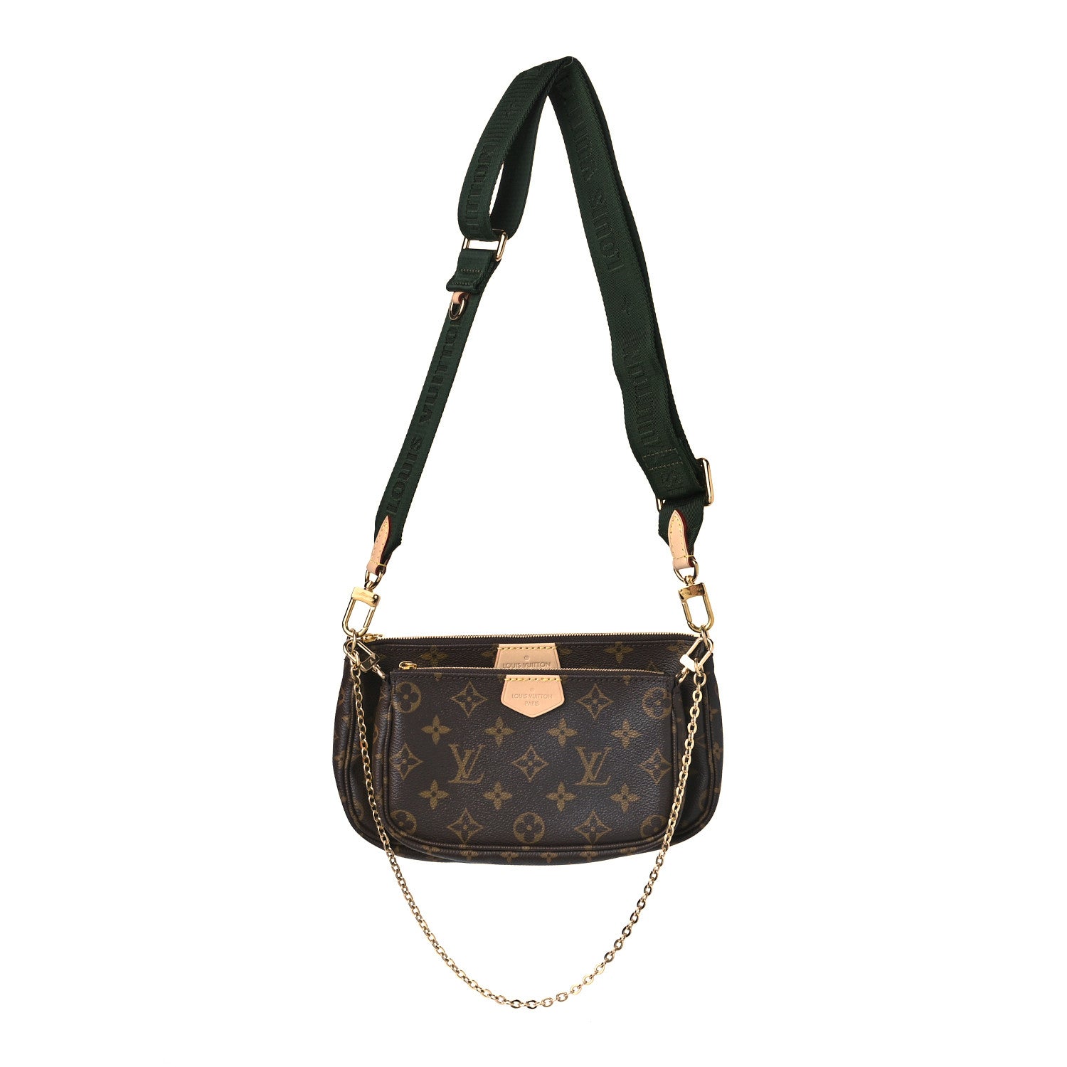 Louis Vuitton Monogram Multi Pochette Accessories Kaki 1 of 9