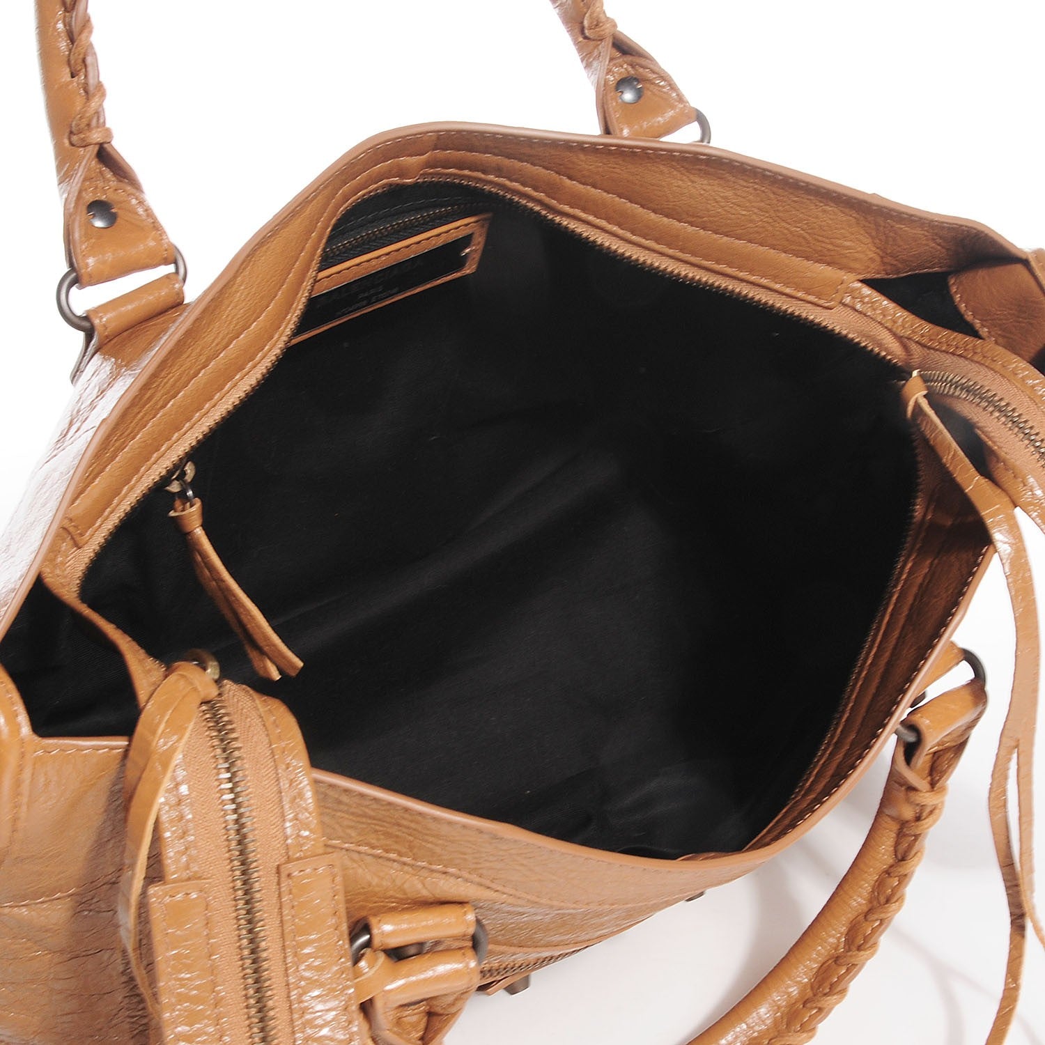 Balenciaga Agneau Classic Hardware City Marron Cannelle 5 of 15