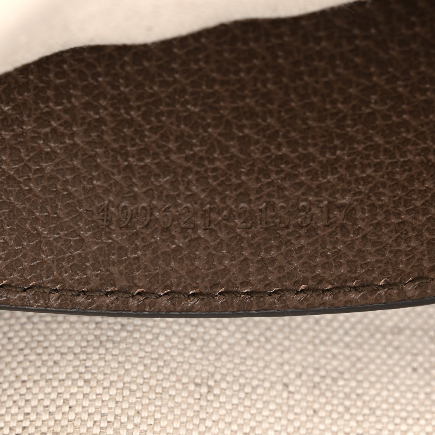Monogram Jumbo GG Textured Dollar Calfskin Web Small Ophidia Dome Shoulder Bag Camel Ebony New Acero