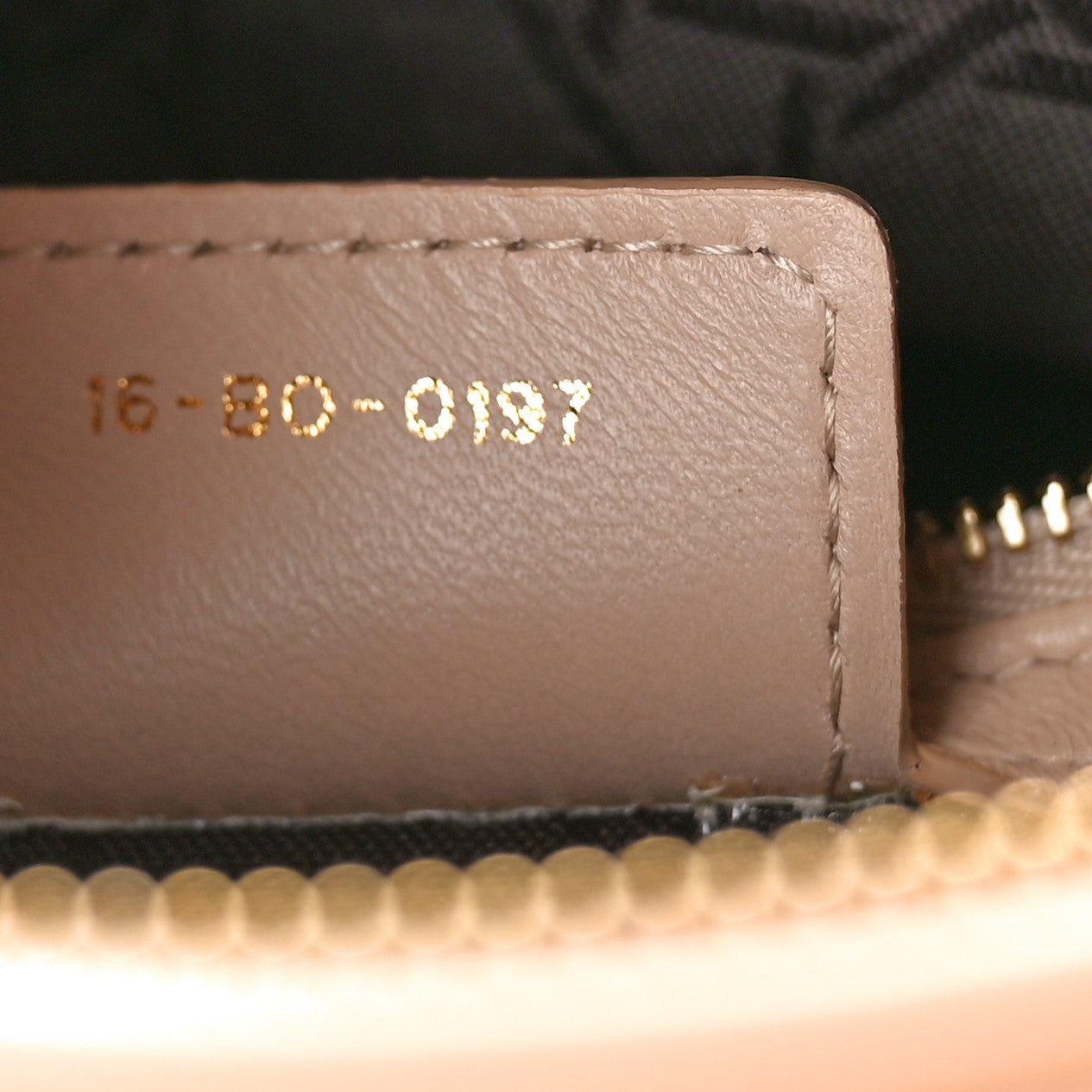 Lambskin Cannage Medium Lady Dior Rose Poudre