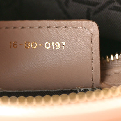 Christian Dior Lambskin Cannage Medium Lady Dior Rose Poudre 7 of 10