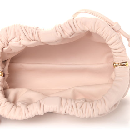 Mansur Gavriel Lambskin Cloud Clutch Apple Blossom 4 of 4