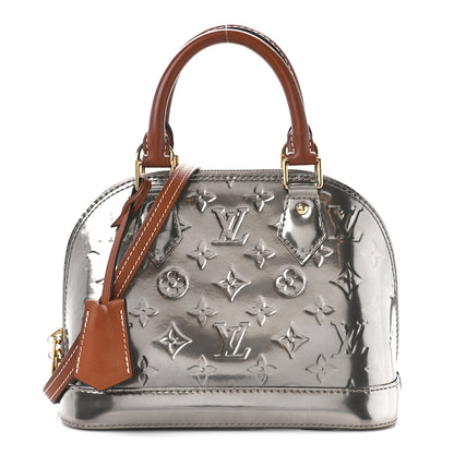 Louis Vuitton Vernis Alma BB Gris Metal 1 of 14