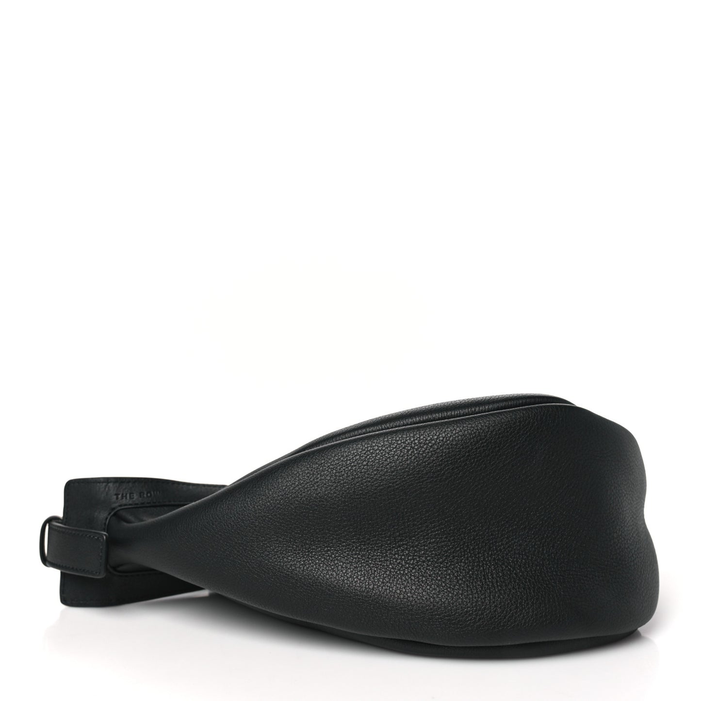 Smooth Calfskin Small Slouchy Banana Bag Black