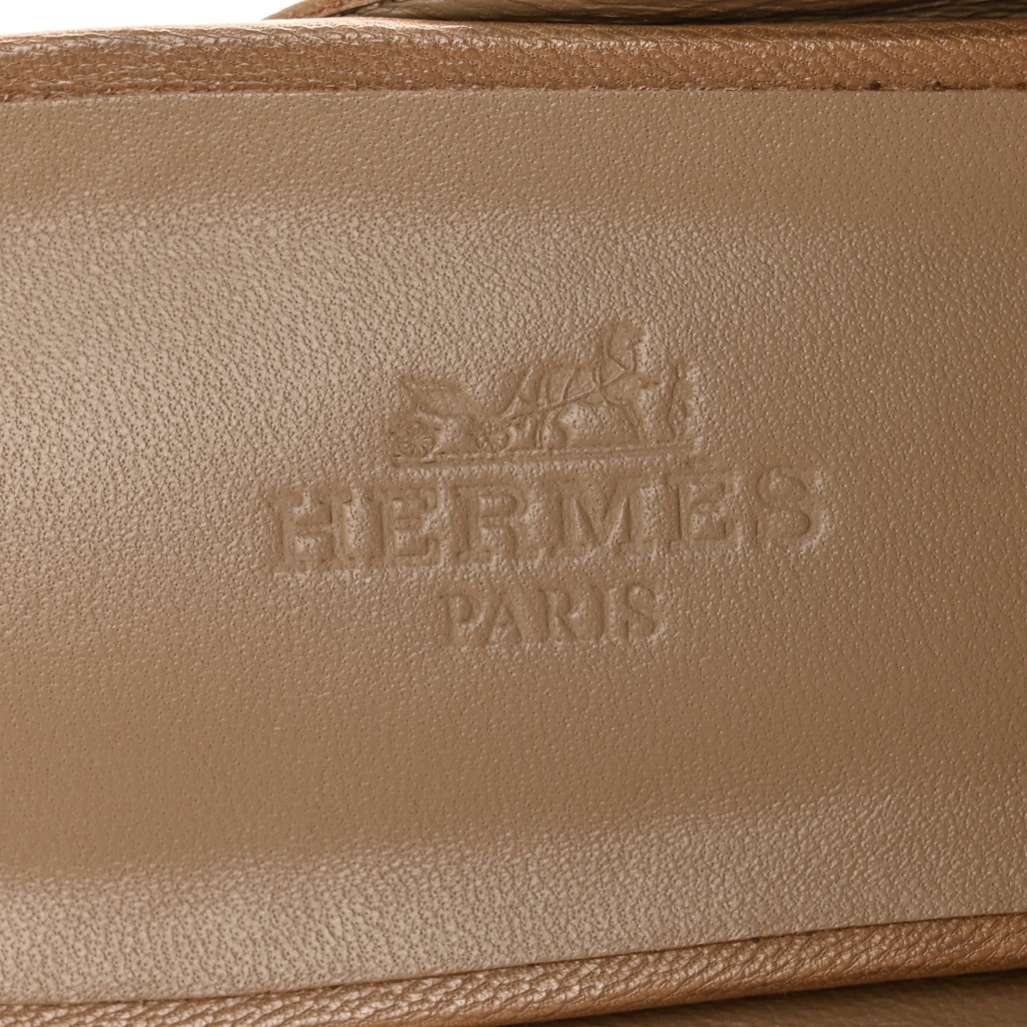 Hermes Goatskin Groupie Mules 40.5 Beige Argile 8 of 11