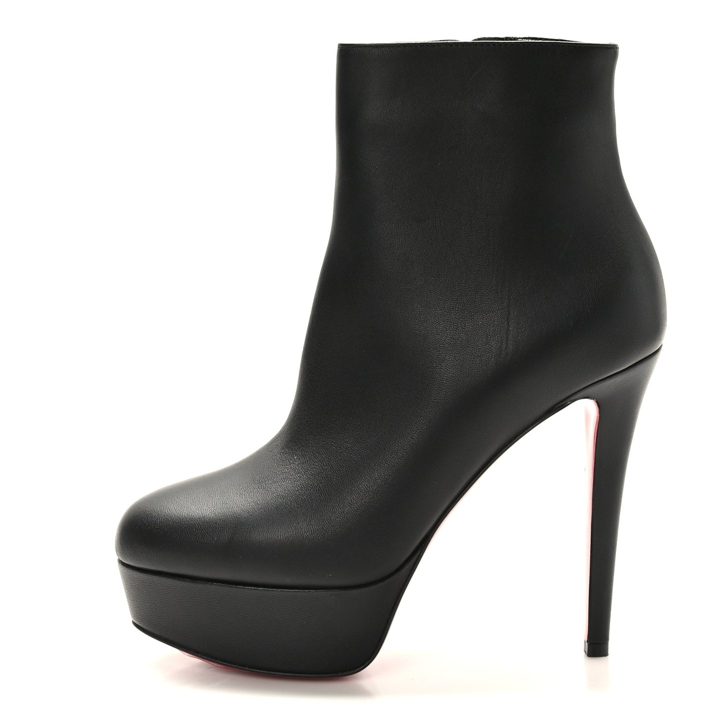 Calfskin Bianca 120 Ankle Boots 37 Black