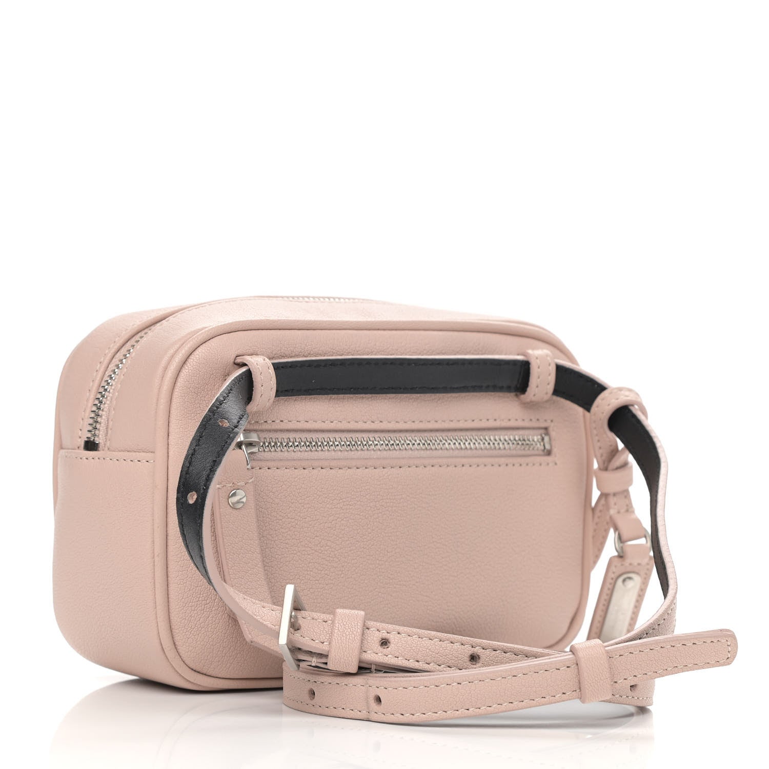 Saint Laurent Lambskin Monogram Lou Belt Bag Marble Pink 3 of 12