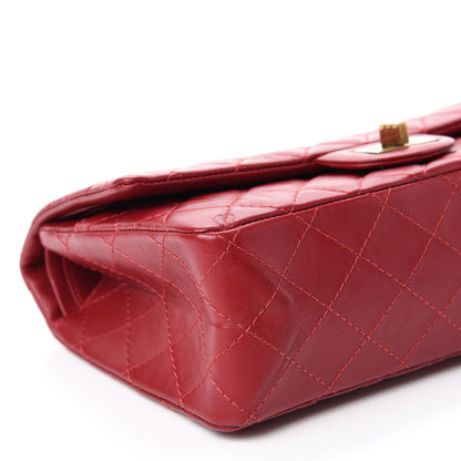 Chanel Aged Calfskin Quilted 2.55 Reissue 225 Flap Red 6 of 12