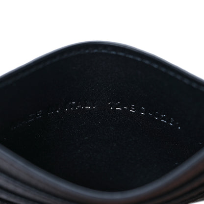 Christian Dior Grained Calfskin Card Holder Black 7 of 7