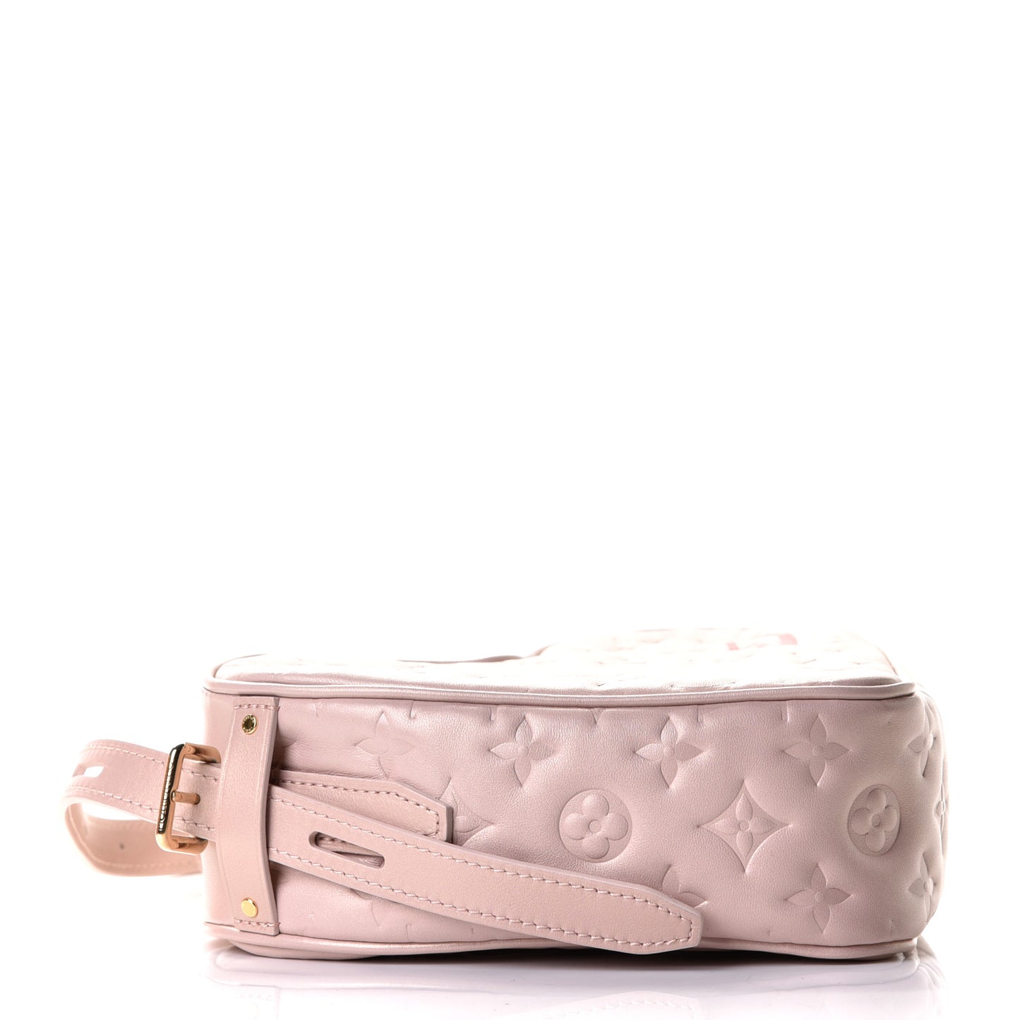 Lambskin Embossed Monogram Fall In Love Sac Coeur Light Pink