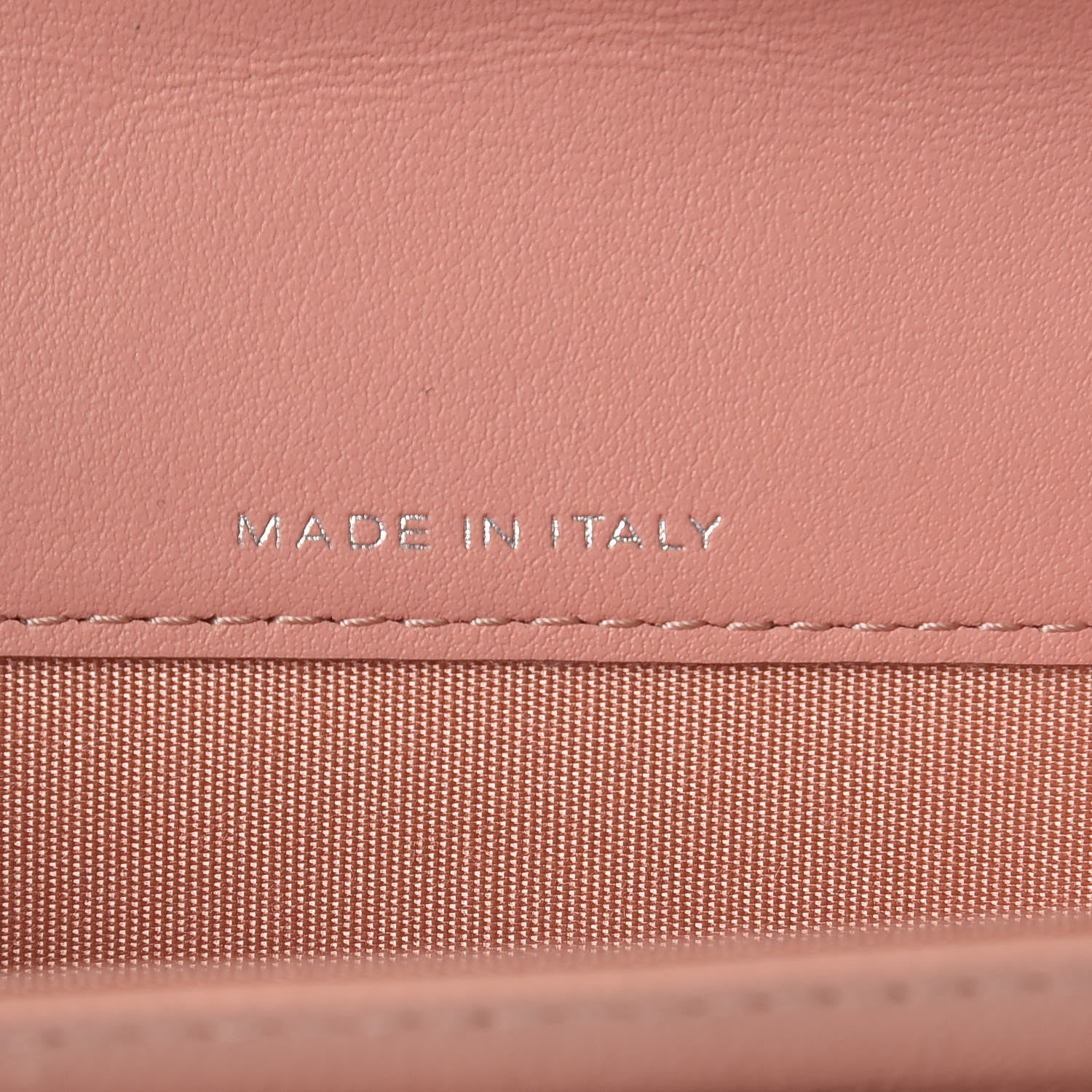 Chanel Goatskin Camellia Embossed Card Holder Wallet Light Pink 8 of 9