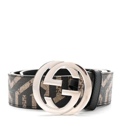 Gucci GG Supreme Monogram Interlocking G Belt 100 40 1 of 7