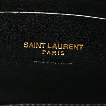Saint Laurent Calfskin Printed Polka Dot Mini Lou Camera Bag Pink Black 6 of 13