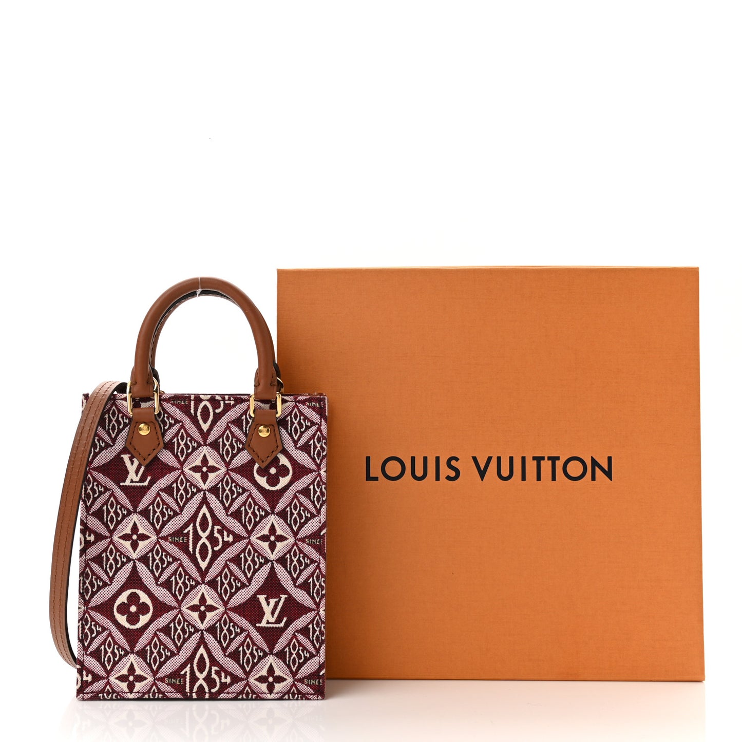 Jacquard Since 1854 Petit Sac Plat Bordeaux
