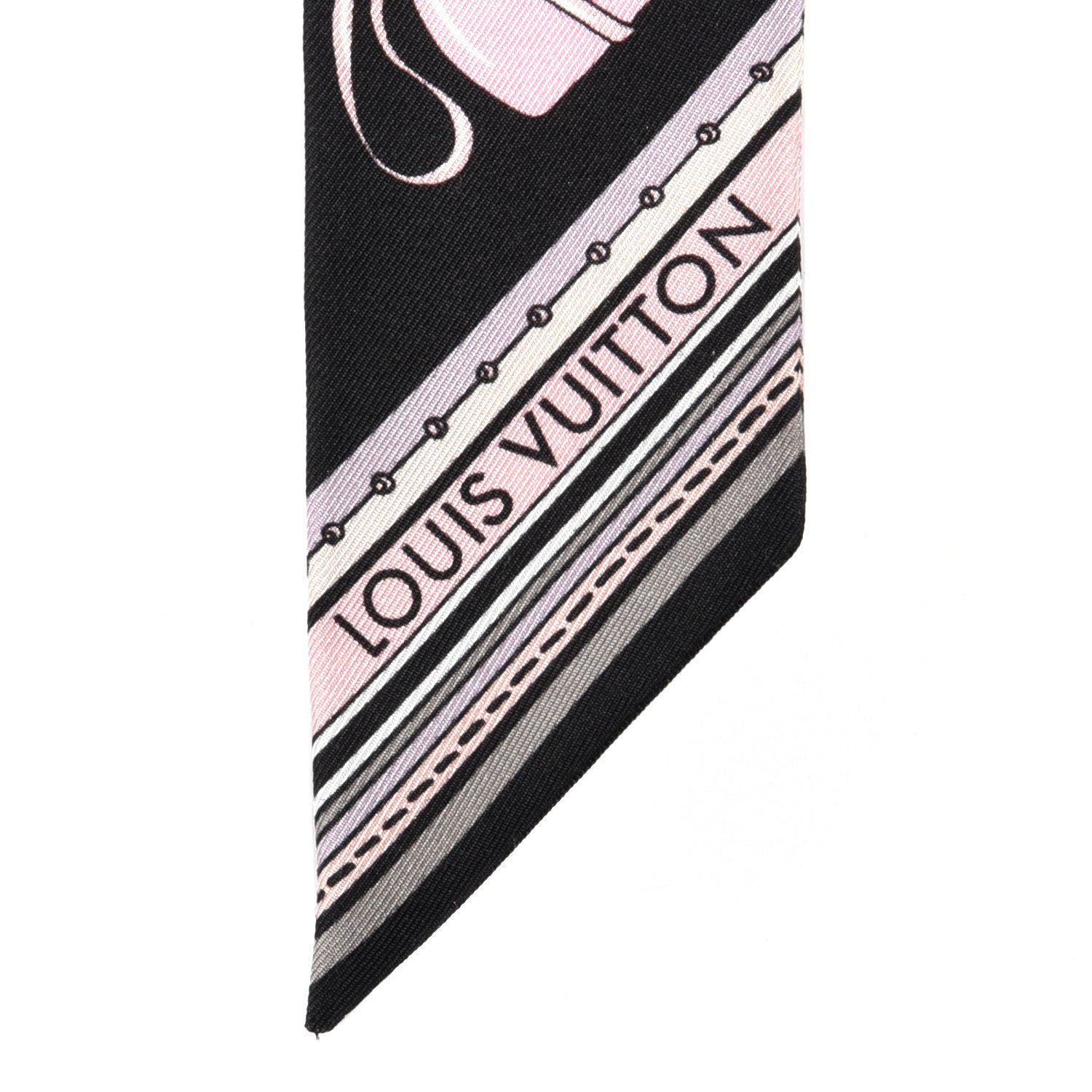 Louis Vuitton Silk Monogram Essentials LV BB Bandeau Light Pink 3 of 3