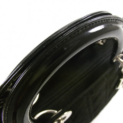 Christian Dior Nylon Cannage Medium Lady Dior Black 6 of 9
