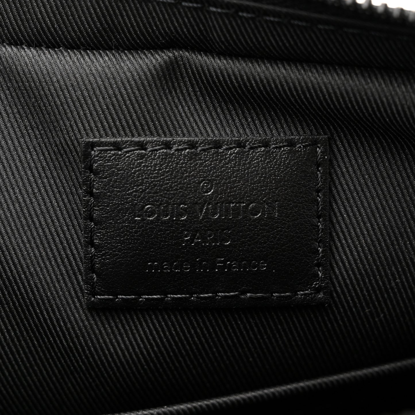 Calfskin Monogram Shadow Duo Messenger Black