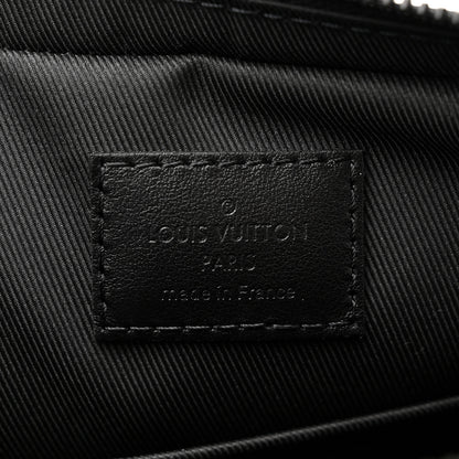 Louis Vuitton Calfskin Monogram Shadow Duo Messenger Black 6 of 9