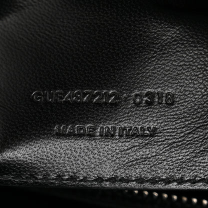 Saint Laurent Sheepskin Matelasse Chevron Monogram Large College Satchel Black 7 of 11
