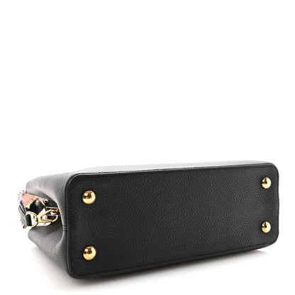 Louis Vuitton Taurillon Capucines PM Rainbow Black 4 of 9