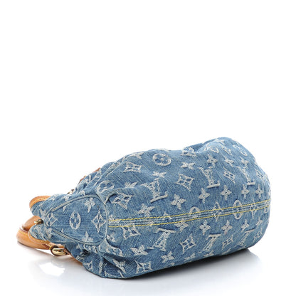 Louis Vuitton Denim Pleaty Blue 4 of 11