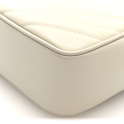 Saint Laurent Calfskin Matelasse Monogram Lou Camera Bag Crema Soft 9 of 9