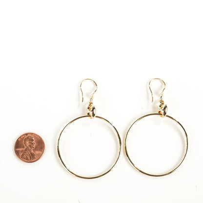 Gucci 18K Yellow Gold Marina Hoop Earrings 2 of 5