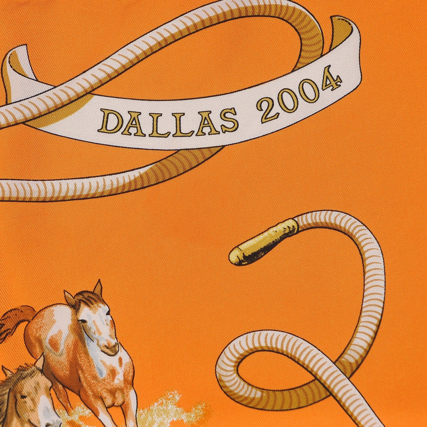 Silk Les Mustangs Scarf 90