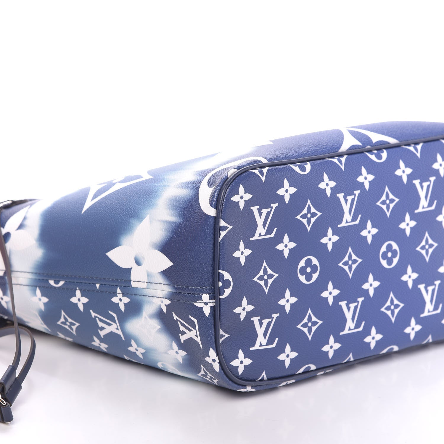Louis Vuitton Monogram Escale Neverfull MM Blue 6 of 13