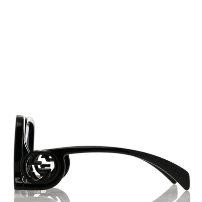 Gucci Acetate Rectangle Frame Sunglasses GG1326S Black 4 of 6