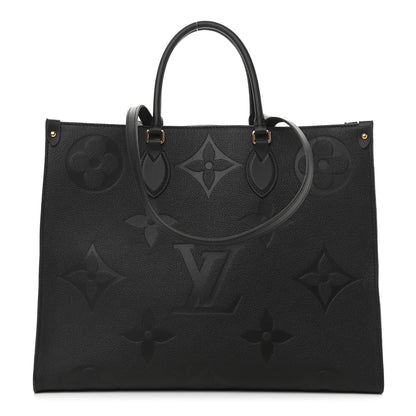 Louis Vuitton Empreinte Monogram Giant Onthego GM Black 1 of 9