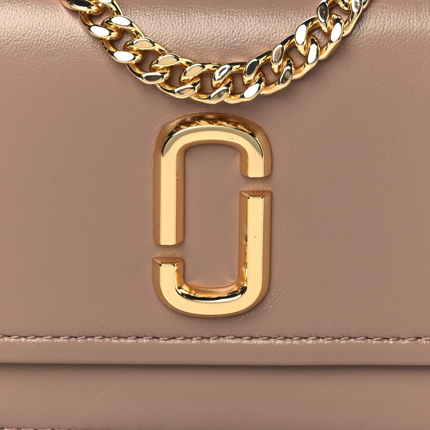 Lambskin Mini The Glam Shot Bag Dusty Beige