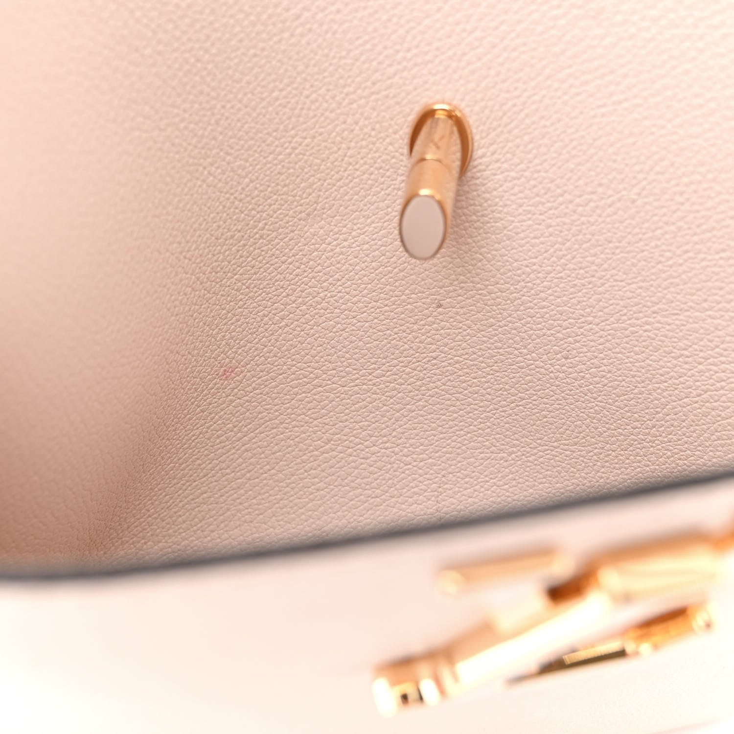 Louis Vuitton Grained Calfskin Lock and Walk Bucket Quartz 11 of 15