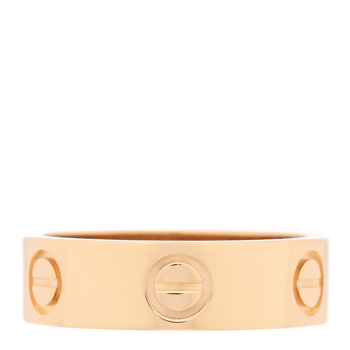 18K Yellow Gold 5.5mm LOVE Ring 52 6