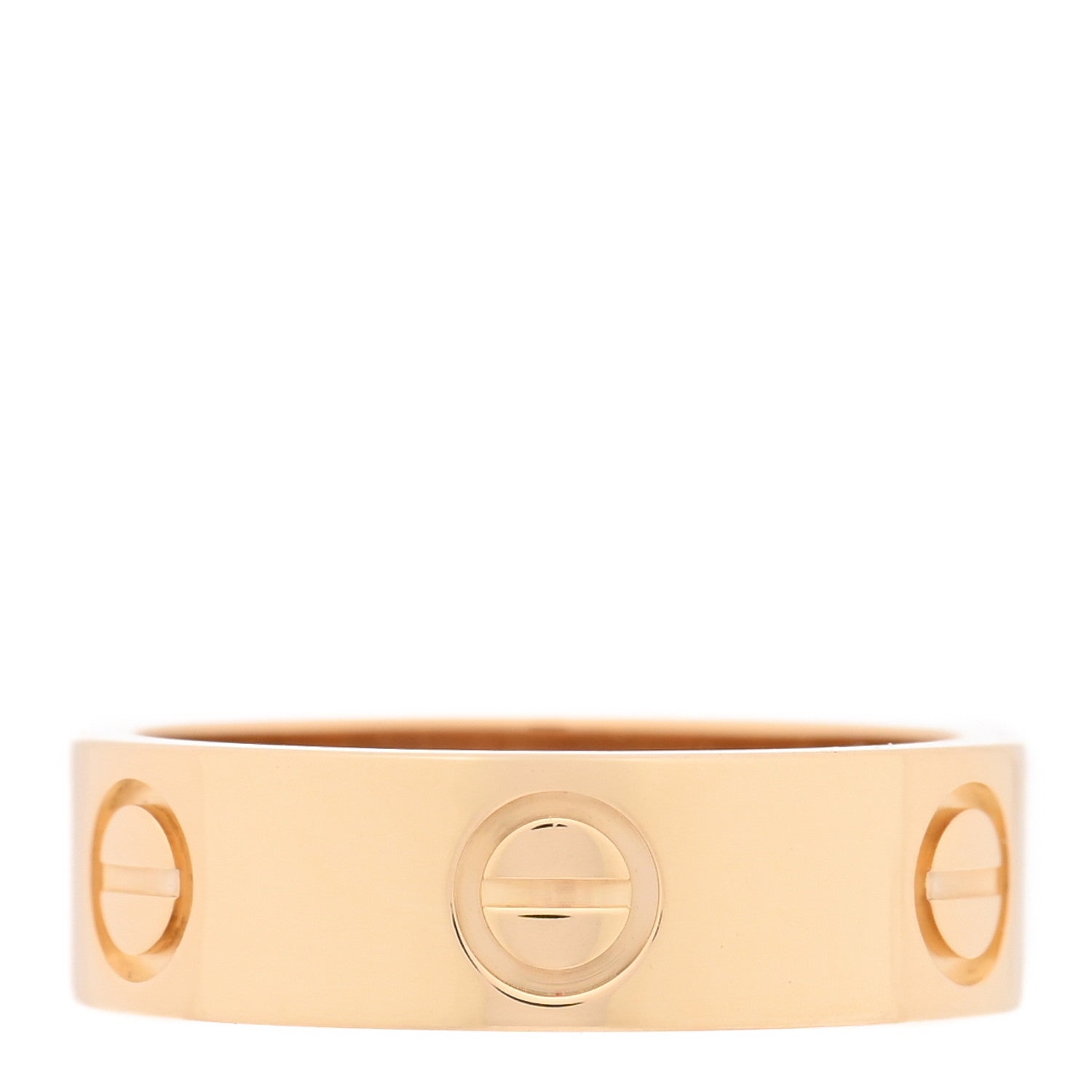 Cartier 18K Yellow Gold 5.5mm LOVE Ring 52 6 3 of 5