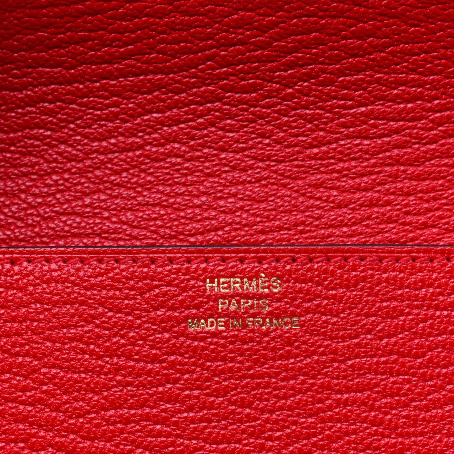 Chevre Mysore Roulis Slim Wallet Rouge De Coeur